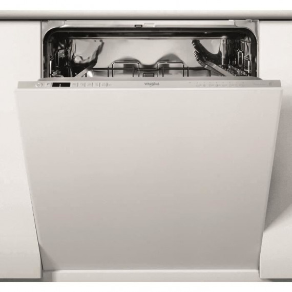 Lave-vaisselle tout intégrable WHIRLPOOL WIC3C34PE - 14 couverts - Induction - L60cm - 44dB - Blanc