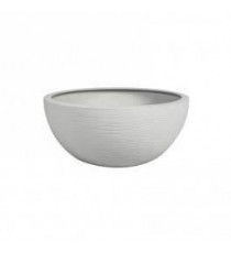 EDA PLASTIQUE - Pot vasque Graphit'Up Ø 30 - 5,5L - Blanc cérusé