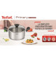 TEFAL E3082404 PRIMARY casserole inox 20 cm / 3 L + couvercle / compatible induction