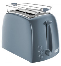 Russell Hobbs 21644-56 Toaster Grille-Pain Texture Fentes Larges - Gris
