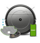 iRobot Roomba Combo R113840 - Aspirateur robot 2 en 1 - Home Base - 3 modes de lavage - Bac 450ml - Réservoir d'eau 300 ml