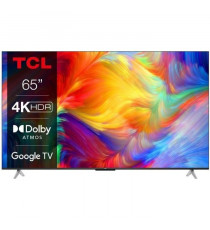 TCL 65P637 - TV LED 65 (164 cm) - 4K UHD 3840 x 2160 - TV connecté Google TV - Dolby Vision - Son Dolby Atmos - 3 x HDMI 2.1