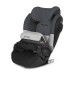 CYBEX Pallas M-Fix SL -Siege auto Isofix Silver - Groupes 1/2/3 - Rabbit grey