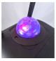 INOVALLEY KA116BOWL - Enceinte lumineuse Bluetooth 450W - Fonction Karaoké - Boule kaléidoscope LED multicolore - Port USB