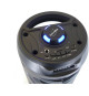 INOVALLEY KA02- Enceinte lumineuse Bluetooth 400W - Fonction Karaoké - 2 Haut-parleurs - Lumieres LED synchronisées  - Port USB