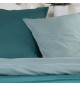 TODAY Parure de lit Andréa - En coton 2 personnes - 240x260 cm - Bicolore Bleu