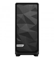 FRACTAL DESIGN - Boîtier PC Meshify 2 Compact Noir Panneau Verre Trempé Teinte Foncée