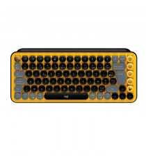 Clavier Sans Fil Logitech - POP Keys Mécanique avec Touches Emoji Personnalisables, Bluetooth ou USB, Design Compact Durable …