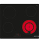 Table vitro 60cm BOSCH - PKF611BB8E - Type de commande: a l'avant - Design: sans cadre - Zone double - Noir