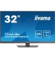 Ecran PC - IIYAMA - XU3294QSU-B1 - 31,5 VA LED WQHD 2560 x 1440 - 4ms - 75Hz - HDMI DP