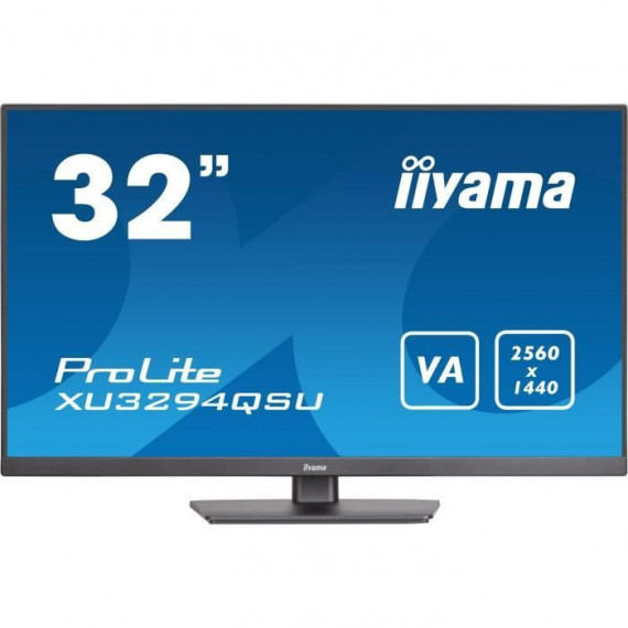 Ecran PC - IIYAMA - XU3294QSU-B1 - 31,5 VA LED WQHD 2560 x 1440 - 4ms - 75Hz - HDMI DP