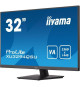 Ecran PC - IIYAMA - XU3294QSU-B1 - 31,5 VA LED WQHD 2560 x 1440 - 4ms - 75Hz - HDMI DP