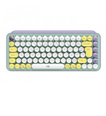 Clavier Sans Fil Logitech POP Keys Mécanique avec Touches Emoji Personnalisables, Bluetooth ou USB, Design Compact Durable - …