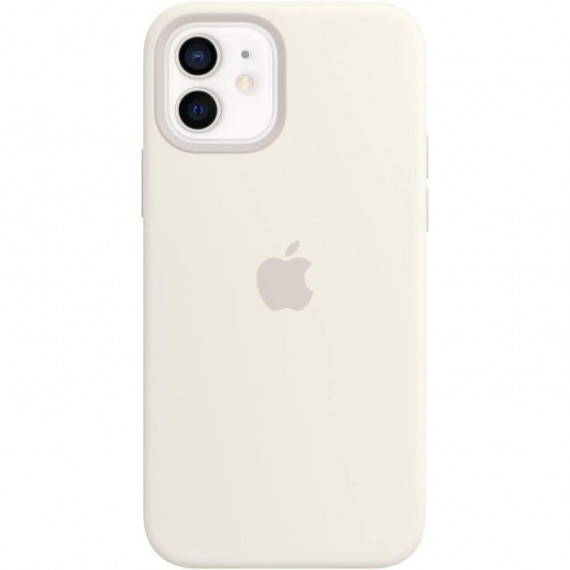 Coque APPLE iPhone 12_12 Pro siliconel White