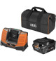 AEG - Pack 18V chargeur + 1 batterie Pro lithium 18V 4 -0 Ah HIGH DEMAND - livrée en sac. - SETL1840SHD