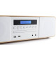 Micro chaîne hi-fi CD/MP3/USB - Bluetooth - 50W - Tuner numérique FM - Egaliseur - Blanc - THOMSON MIC201IBT