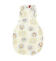 Tommee Tippee - Gigoteuse d'Emmaillotage - Tissu Doux et Riche en Coton - 1.0 TOG - 3-6mois - Gro Friends Together