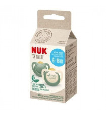 NUK Lot 2 sucettes - 6-18 mois - Eucalyptus