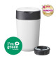TOMMEE TIPPEE Poubelle a couches Twist & Click, Blanc
