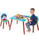 LA PAT PATROUILLE Ensemble table et 2 chaises pour enfants