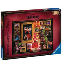 Puzzle 1000 p - La Reine de coeur (Collection Disney Villainous)