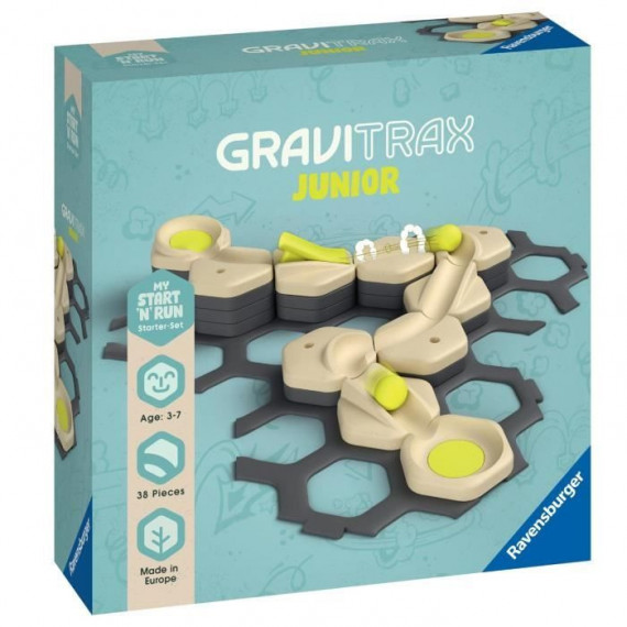GraviTrax JUNIOR Set d'extension Start and Run - 00027531 - Circuits de billes - des 3 ans