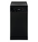 Lave-vaisselle pose libre BRANDT DFS1010B - 10 couverts - L45cm - 47 dB - Noir