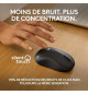 Logitech M240 Souris Bluetooth, Sans fil, Compacte, Portable, Suivi fluide - Graphite