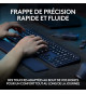 Clavier Sans Fil - LOGITECH - MX Keys S - Bluetooth - Rétroéclairé - Touches silencieuses - Graphite