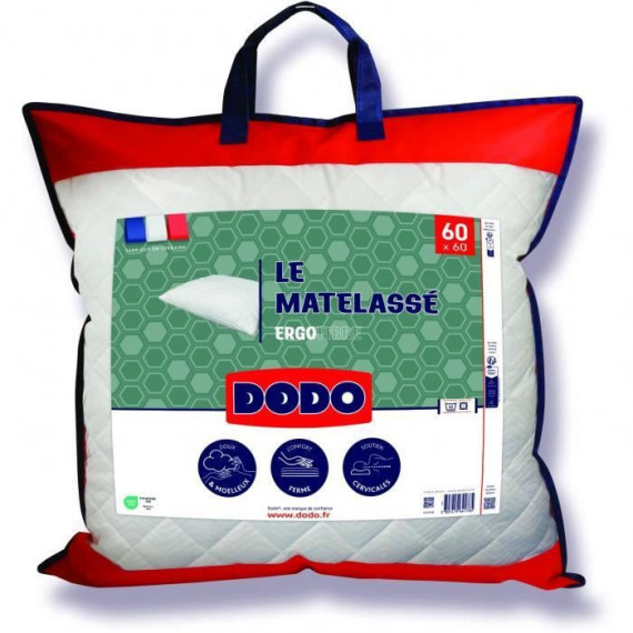 DODO - OREILLER ERGONOMIQUE - LE MATELASSE - 60X60 cm
