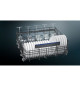 Lave-vaisselle tout intégrable SIEMENS SN95EX11CE iQ500 - 14 couverts - Induction - L60cm - 42dB - Classe B - Acier/Inox