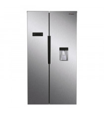 Réfrigérateur + Congélateur + Américain - Candy - CHSBSO 6174XWD - 2 portes - 177 x 90 x 66 cm - Gris