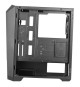 ABKONCORE BOITIER PC H300G Sync - Moyen Tour - rétro éclairage RGB - Noir - Verre trempé - Format ATX (ABKO-H-300G-SYNC)