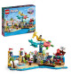 LEGO Friends 41737 Le Parc d'Attractions a la Plage, Jouet de Construction Avancée, Enfants 12 Ans