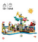 LEGO Friends 41737 Le Parc d'Attractions a la Plage, Jouet de Construction Avancée, Enfants 12 Ans