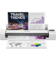 BROTHER Scanner Mobile DS-940 - A4 - Recto/Verso - WiFi - Batterie Intégrée - 15 ppm - Couleur - Noir/Blanc - Scan to USB