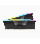 Mémoire RAM - CORSAIR - Vengeance RGB DDR5 - 32GB 2x16GB DIMM - 5600 MHz - 1,25V - Noir (CMH32GX5M2B5600C36K)