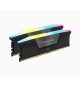 Mémoire RAM - CORSAIR - Vengeance RGB DDR5 - 32GB 2x16GB DIMM - 5600 MHz - 1,25V - Noir (CMH32GX5M2B5600C36K)