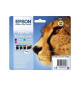 EPSON Multipack T0715 - Guépard - Noir, Cyan, Magenta, Jaune (C13T07154012)
