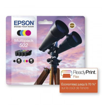 EPSON Multipack 502 - Jumelles - Noir, Cyan, Magenta, Jaune (C13T02V64020)