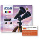 EPSON Multipack 502 - Jumelles - Noir, Cyan, Magenta, Jaune (C13T02V64020)