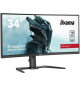 Ecran PC Gamer incurvé - IIYAMA G-Master Red Eagle GB3467WQSU-B5 - 34 UWQHD - Dalle VA - 0.4 ms - 165Hz - 2 x HDMI / 2 x DP -…