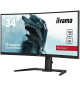 Ecran PC Gamer incurvé - IIYAMA G-Master Red Eagle GB3467WQSU-B5 - 34 UWQHD - Dalle VA - 0.4 ms - 165Hz - 2 x HDMI / 2 x DP -…