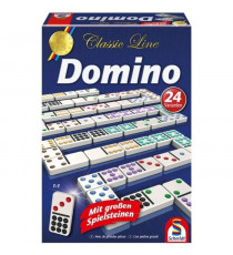 Jeu de Domino - SCHMIDT SPIELE - Classic line - 55 dominos grand format - 24 variantes de regles
