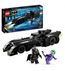 LEGO DC 76224 La Batmobile : Poursuite entre Batman et le Joker, Jouet de Voiture Batmobile, avec Figurines