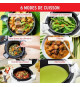 MOULINEX Cookeo Multicuiseur intelligent haute pression, 6 L, 80 recettes intégrées, Intuitif, Application dédiée CE854B10