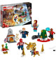 LEGO Marvel 76267 Le Calendrier de l'Avent des Avengers 2023, 24 Cadeaux incluant Captain America, Spider-Man, Iron Man et Plus