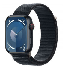 Apple Watch Series 9 GPS - 45mm - Boîtier Midnight Aluminium - Bracelet Midnight Sport Loop