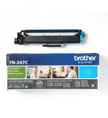 Toner cyan haute capacité - BROTHER - TN247C - 2300 pages