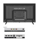 CONTINENTAL EDISON - CELED32HDV223B7 - TV Led HD 32'' (80 cm) non smart - 3 x HDMI - 2 x USB